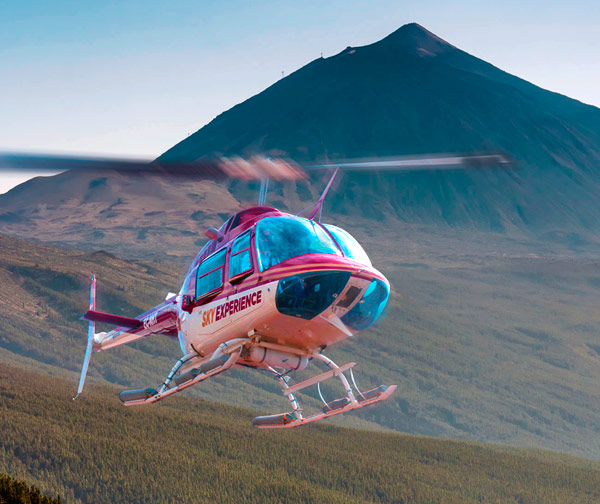 tour helicopter tenerife