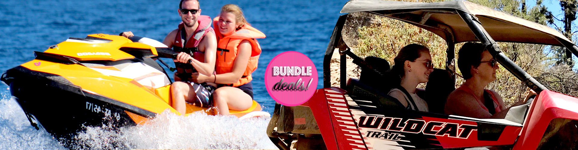Quad + JetSki Paket (für 2 Personen)