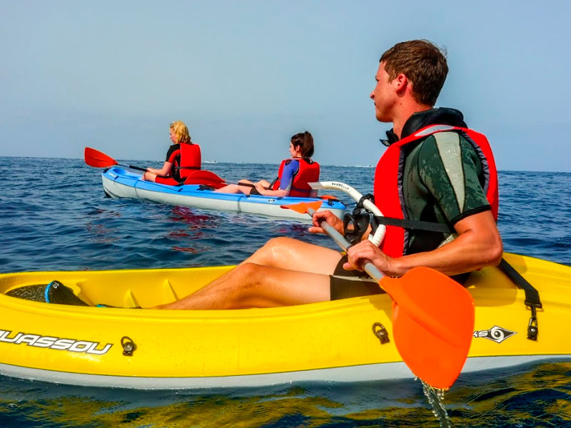 Group of Kayakers