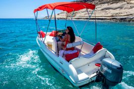 Rent a boat without a license